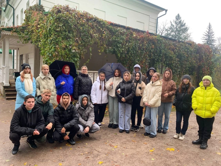 В гостях у писателя.