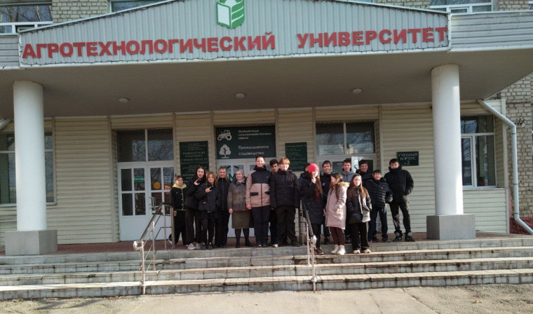 Посетили РГАТУ им П.А. Костычева.